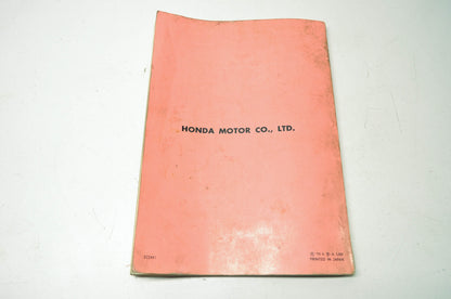 Honda Shop Manual CD SS CL 125 CD 175