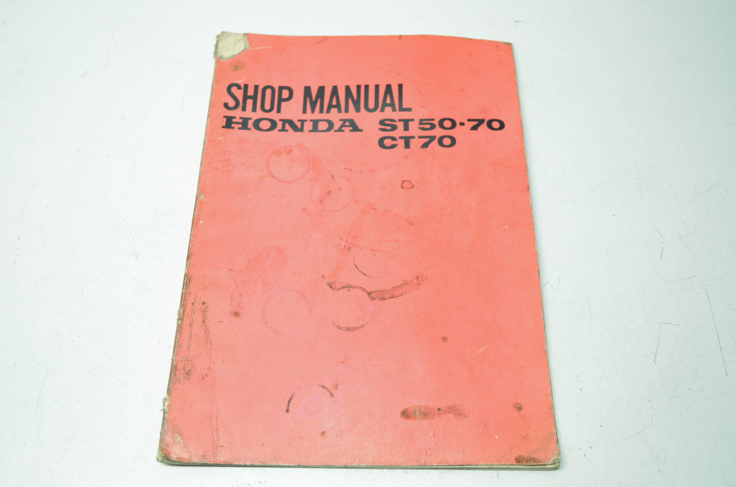 Honda Shop Manual ST50-70 CT 70
