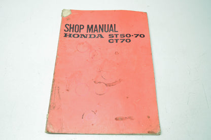 Honda Shop Manual ST50-70 CT 70