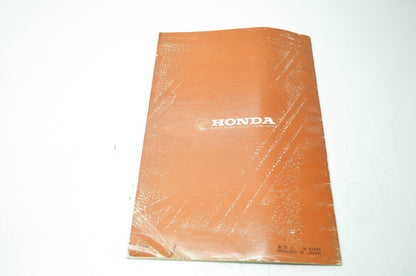 Honda Shop Manual General Purpose Engine G41