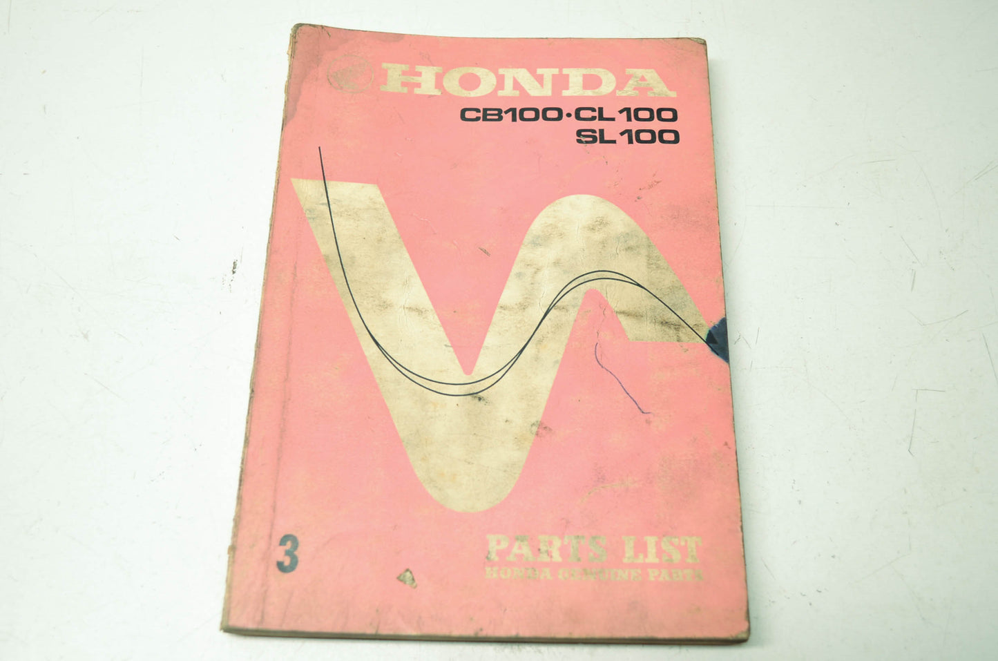 Honda Parts List CB CL SL 100