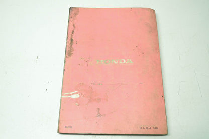 Honda Parts List CB CL SL 100