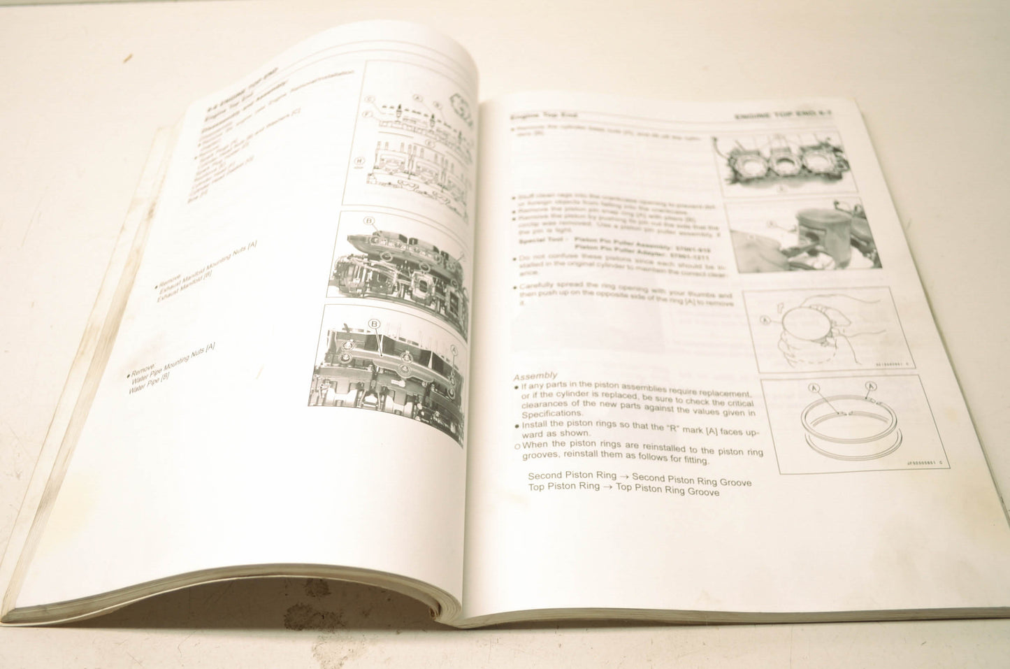OEM Kawasaki 99924-1308-01 Service Manual JH1200B
