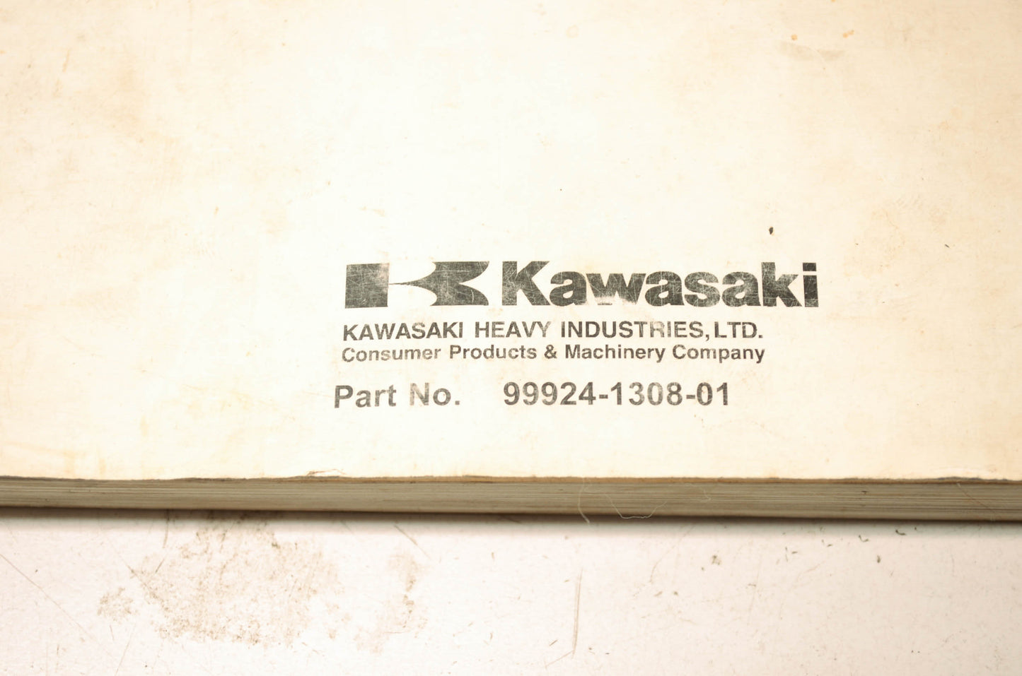 OEM Kawasaki 99924-1308-01 Service Manual JH1200B