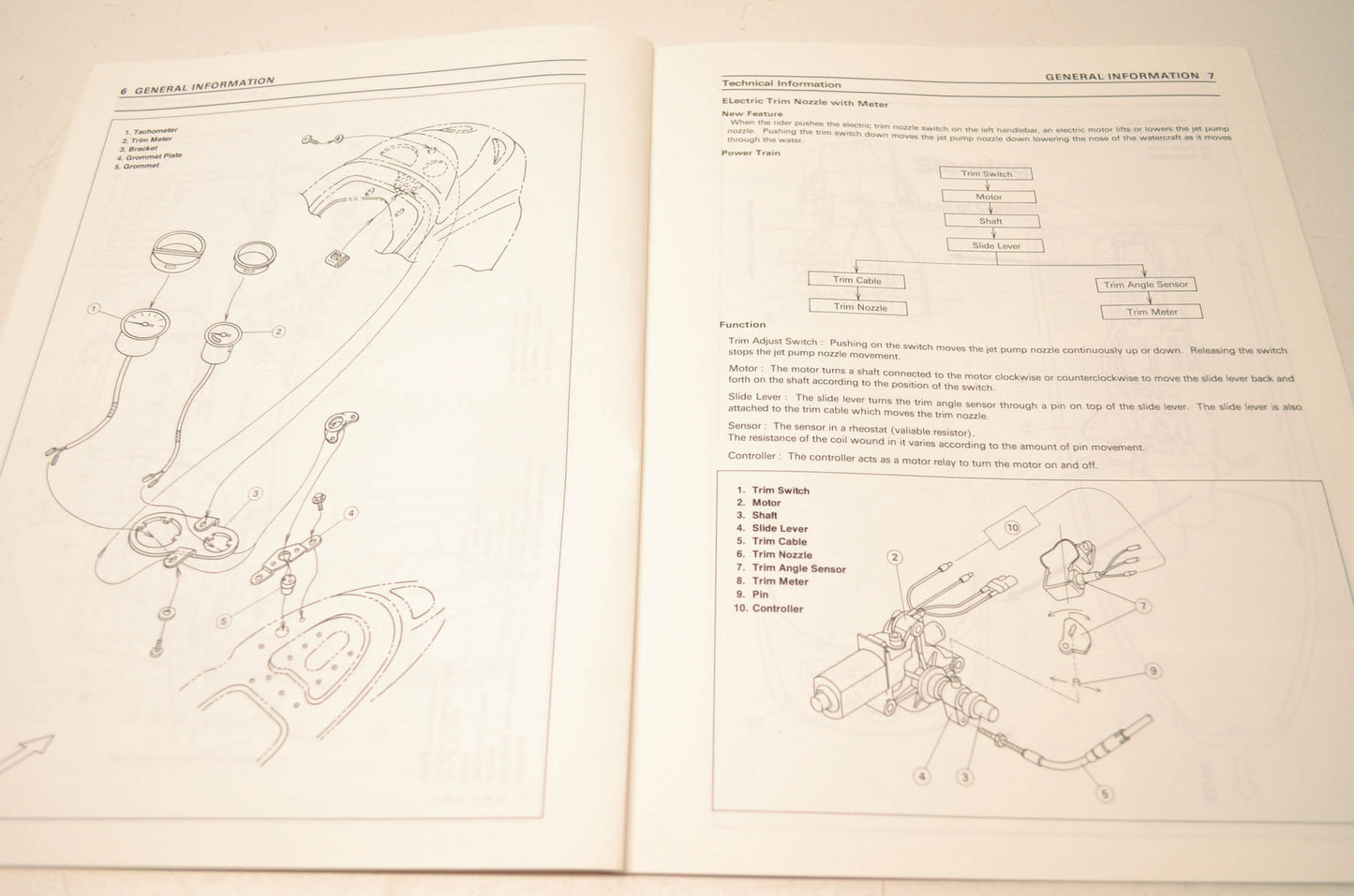 OEM Kawasaki 99924-1174-51 Service Manual Supplement JH750ABEF