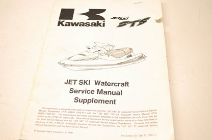 OEM Kawasaki 99924-1173-51 Service Manual Supplement JT750