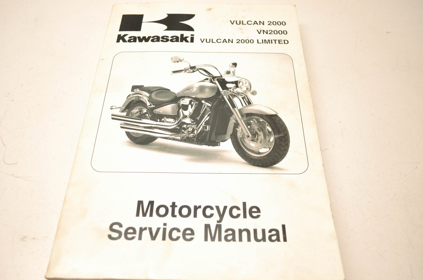 OEM Kawasaki 99924-1320-04 Service Manual VN2000A/D/E/F
