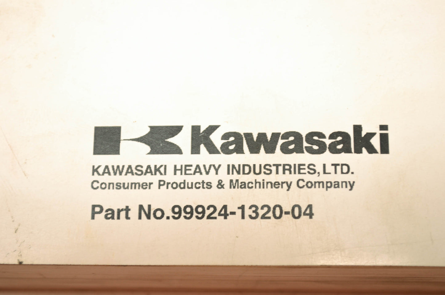 OEM Kawasaki 99924-1320-04 Service Manual VN2000A/D/E/F