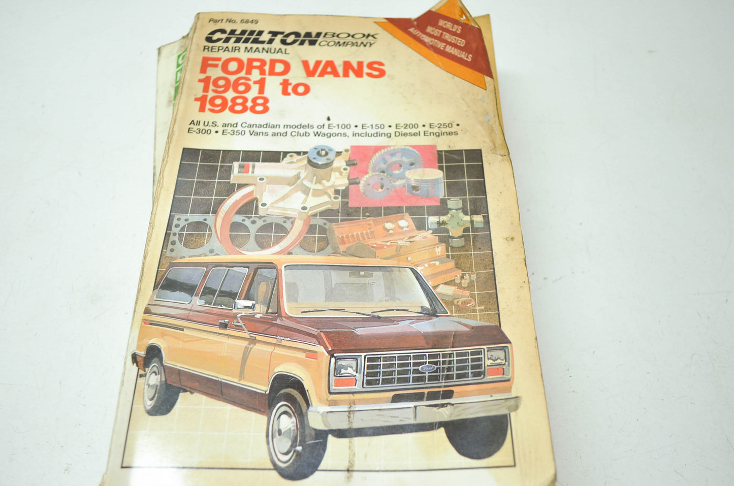 Chilton 6849 Ford Vans 1961-88 Repair Manual