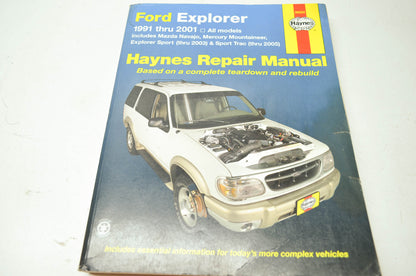 Haynes Ford Explorer 91-01 All Models Repair Manual