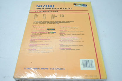 Clymer Suzuki 2-140HP 77-84 Outboard Shop Manual