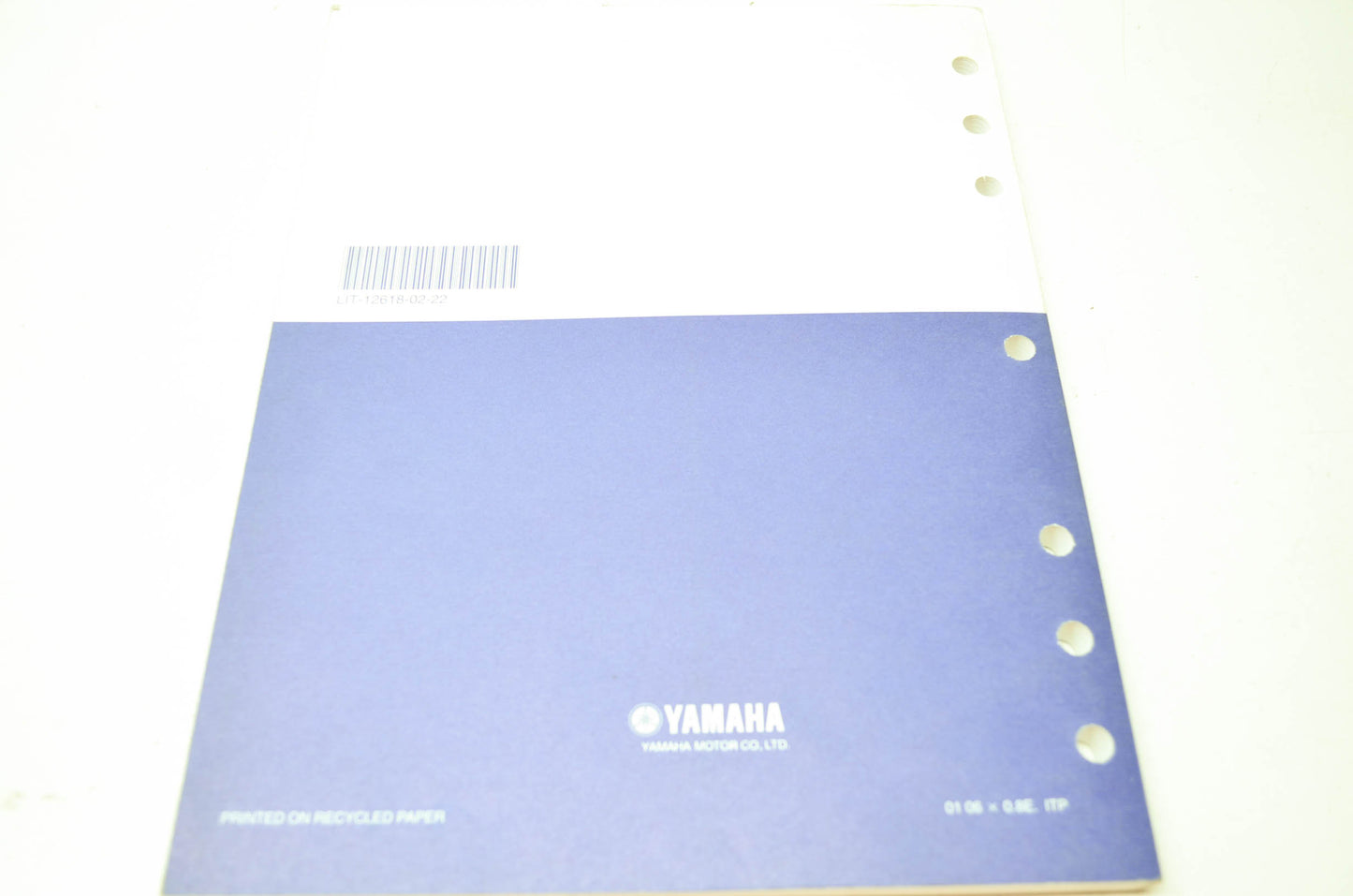 OEM Yamaha LIT-12618-02-22 SXV70/SXV70ER G-J Service Manual Supplement