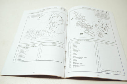 OEM Yamaha LIT-12618-02-22 SXV70/SXV70ER G-J Service Manual Supplement