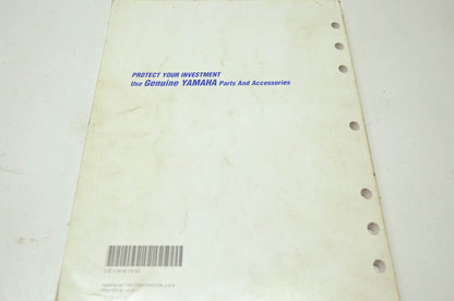 OEM Yamaha LIT-11616-12-31 CW50L Service Manual