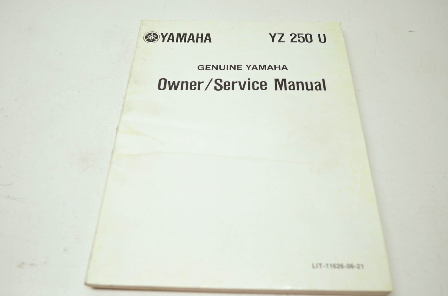 OEM Yamaha LIT-11626-06-21 Owner's/Service Manual YZ250U