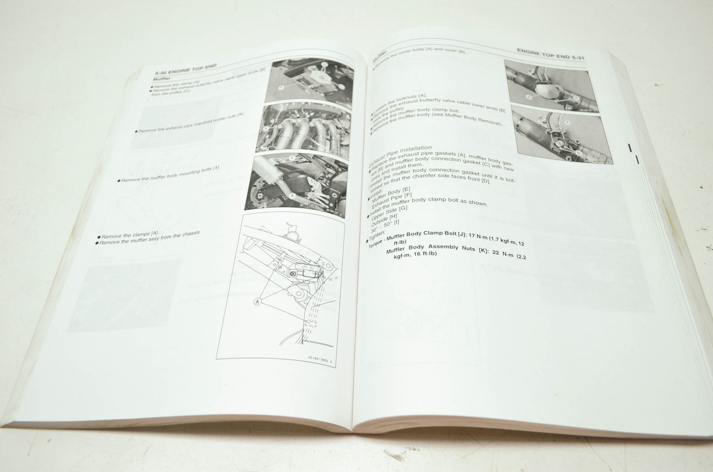 OEM Kawasaki 99924-1322-02 Service Manual ZX1000C