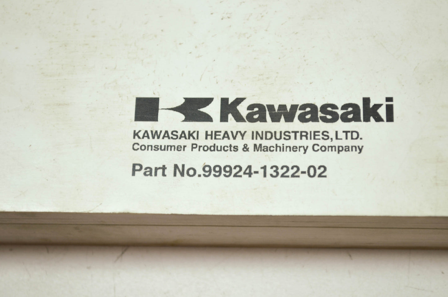OEM Kawasaki 99924-1322-02 Service Manual ZX1000C