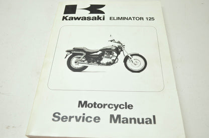 OEM Kawasaki 99924-1228-03 Service Manual BN125A