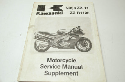OEM Kawasaki 99924-1127-51 Service Manual Supplement ZX1100C