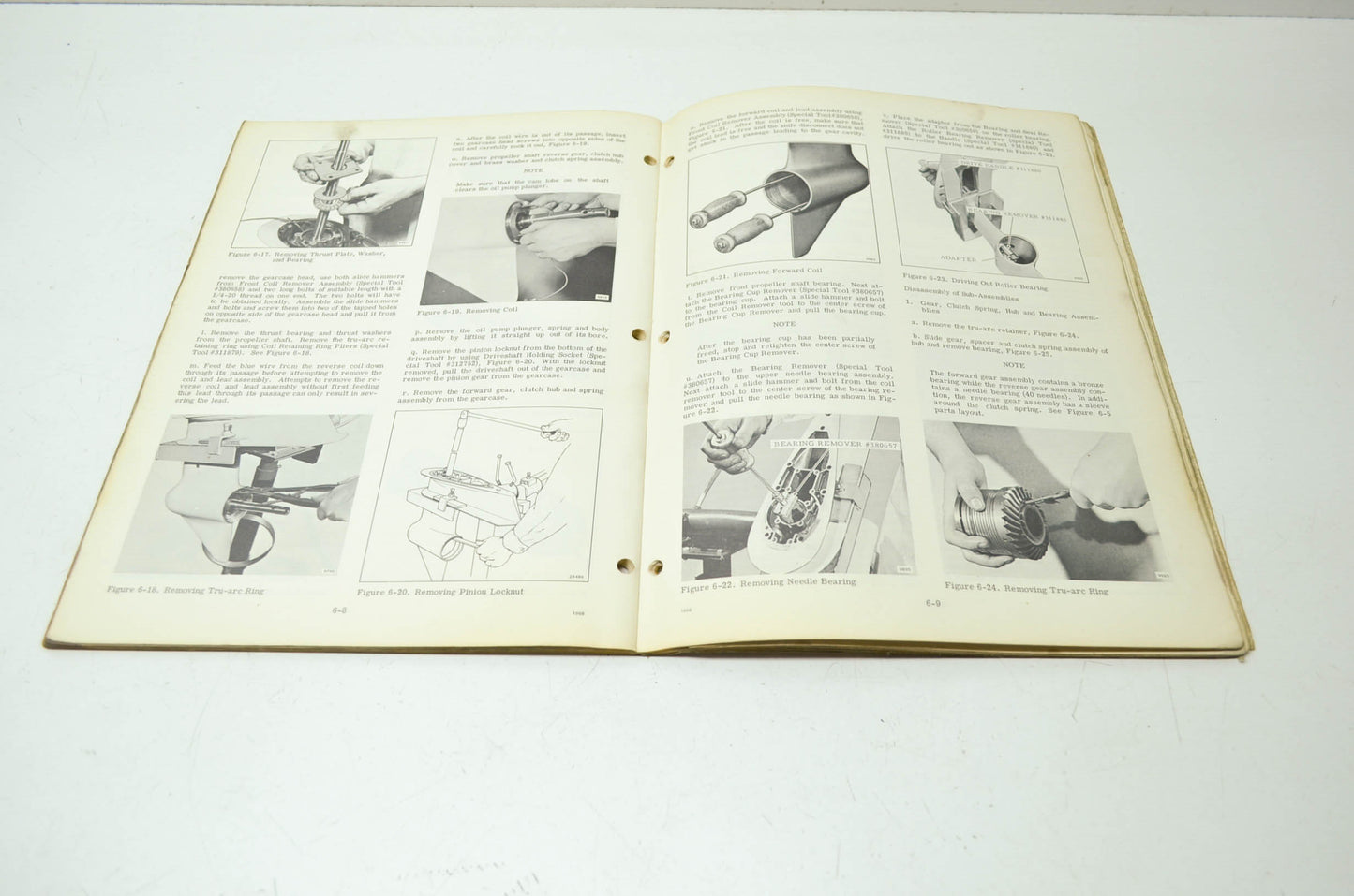 Johnson 1968 Outboard Motor 100HP Service Manual