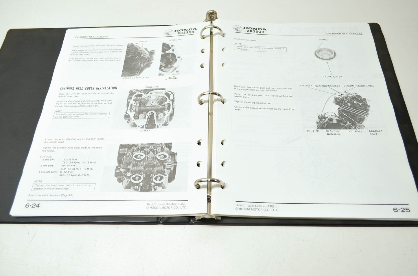 Honda 1983-84 Shop Manual XR350R