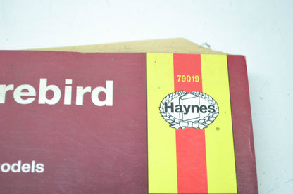 Haynes Pontiac Firebird 82-92 All Models Repair Manual