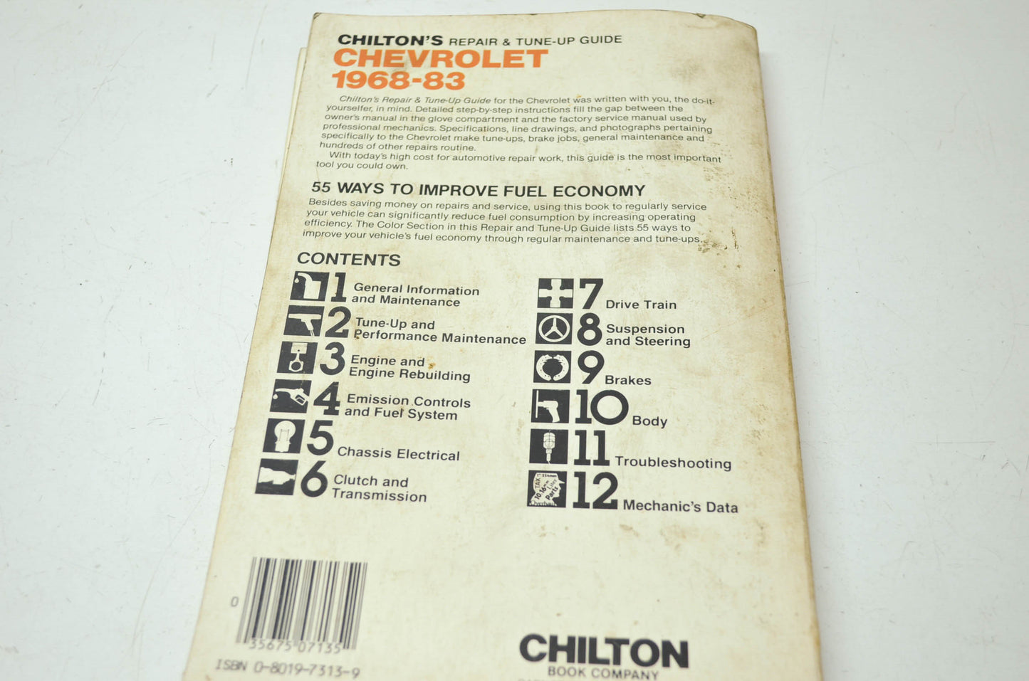 Chilton's Chevrolet 68-83 Repair and Tune Up Guide