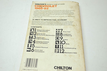 Chilton's Chevrolet 68-83 Repair and Tune Up Guide