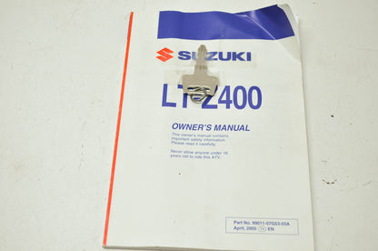 OEM Suzuki 99011-07G53-03A Owner's Manual LT-Z400K6 2