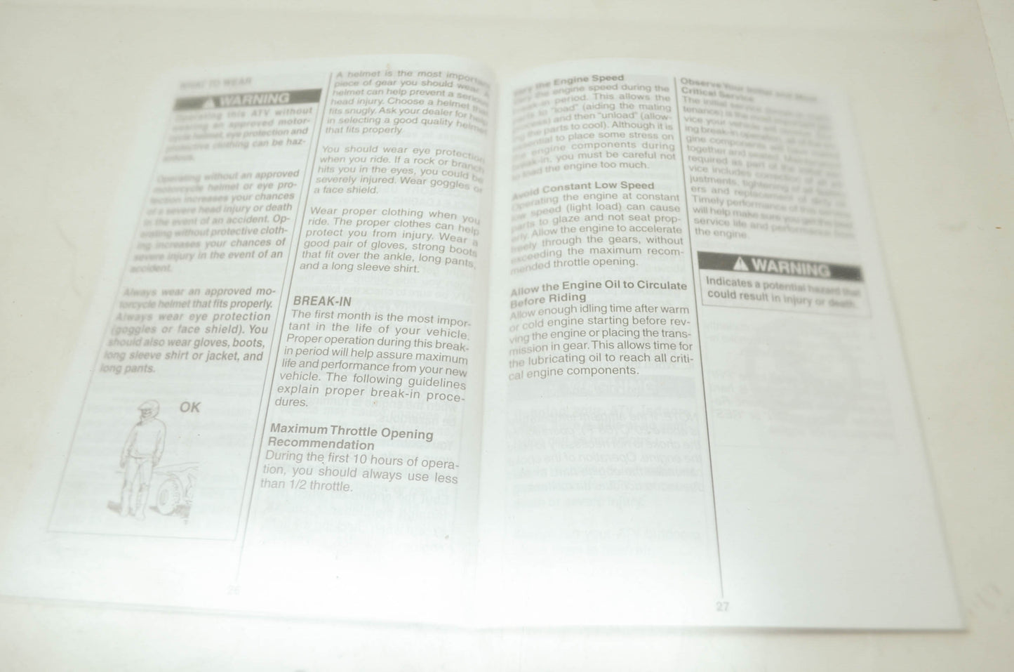 Kawasaki KFX400 Owner's Manual