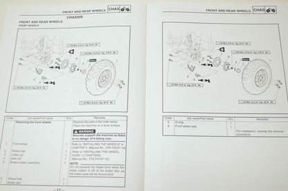 OEM Yamaha LIT-11616-16-35 YFM400AR Service Manual Supplement
