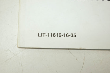 OEM Yamaha LIT-11616-16-35 YFM400AR Service Manual Supplement