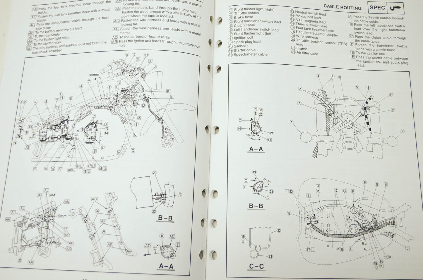 OEM Yamaha LIT-11616-14-31 XVS650AN(C) - AS(C) Service Manual
