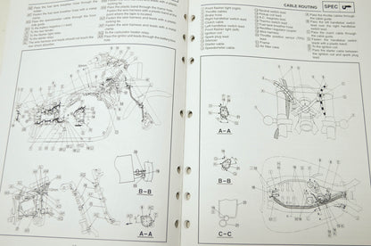 OEM Yamaha LIT-11616-14-31 XVS650AN(C) - AS(C) Service Manual