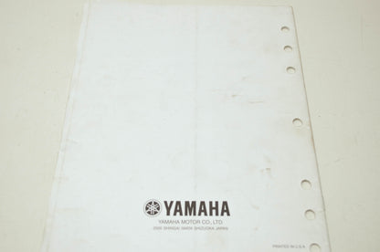 OEM Yamaha LIT-11616-15-05 YFS200P-S Service Manual Supplement