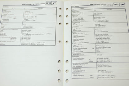OEM Yamaha LIT-12618-02-27 SXV70MH Service Manual Supplement