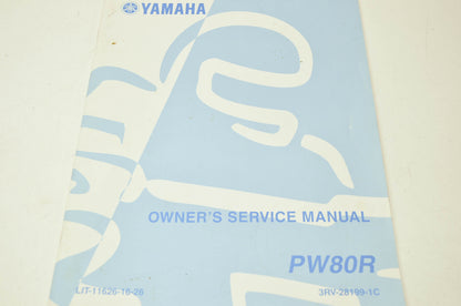 Yamaha PW80R Owner's Service Manual