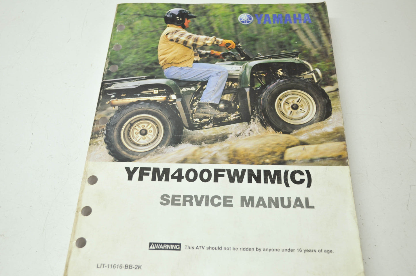 OEM Yamaha LIT-11616-BB-2K YFM400FWNM -SNM-S B Serv. Manual