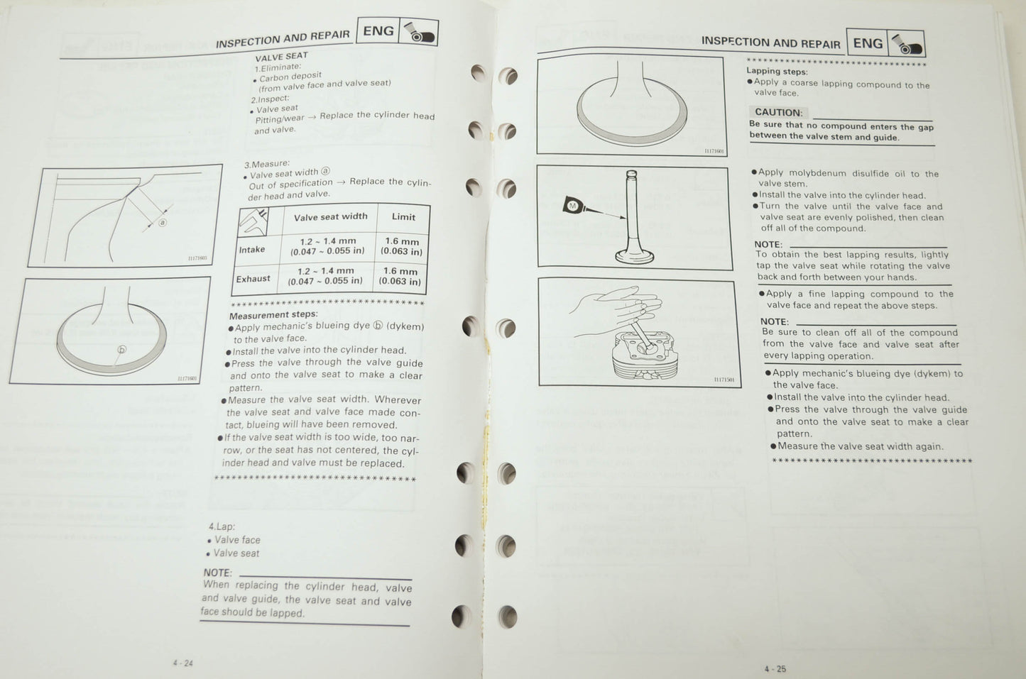 OEM Yamaha LIT-11616-BB-2K YFM400FWNM -SNM-S B Serv. Manual