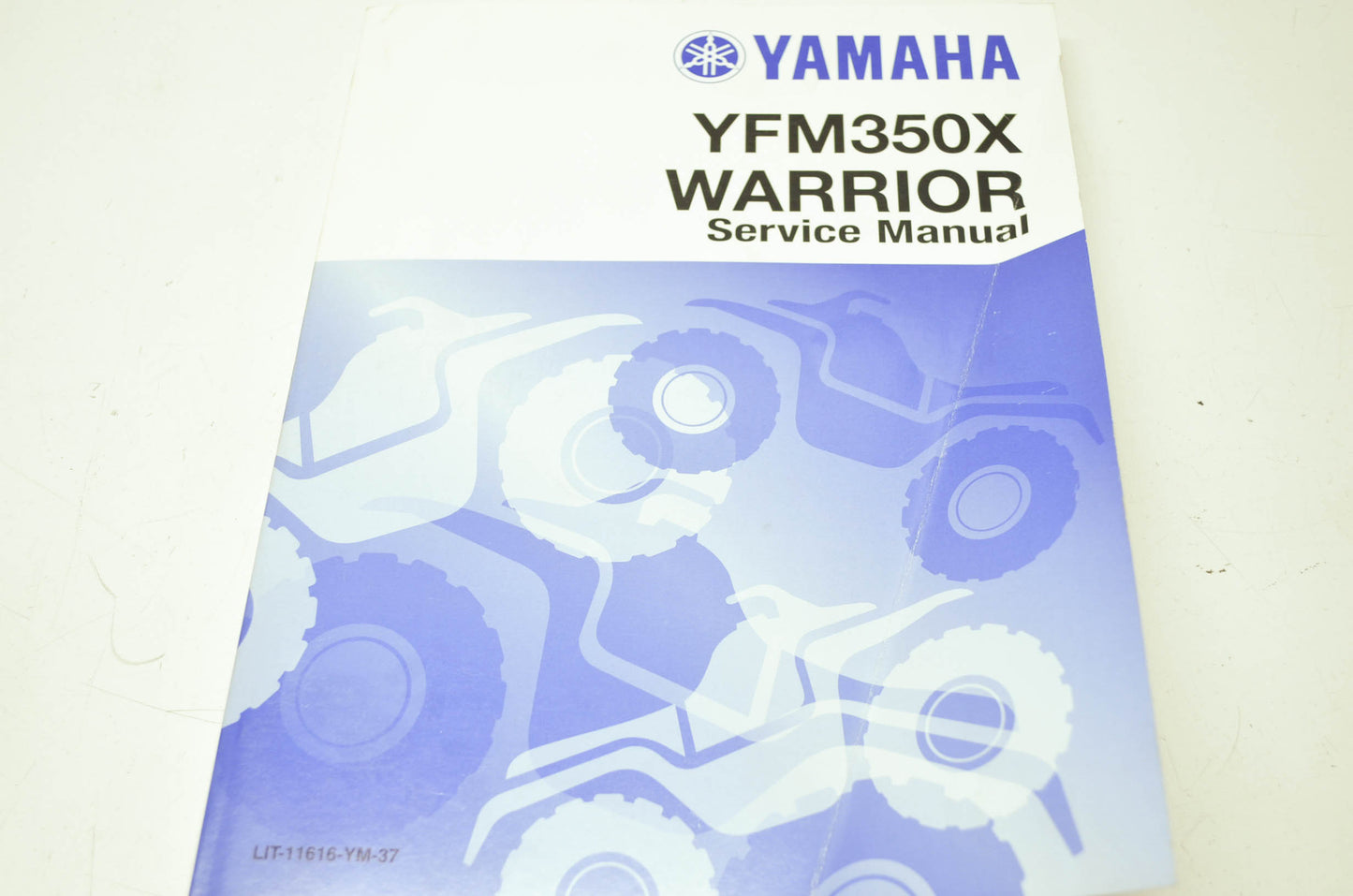 OEM Yamaha LIT-11616-YM-37 YFM350X (A-S) 'WARRIOR' Serv. Manual