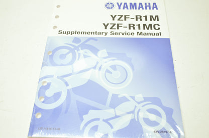 OEM Yamaha LIT-11616-13-46 Service Manual Supplement YZF-R1M(C)-N(C) NOS