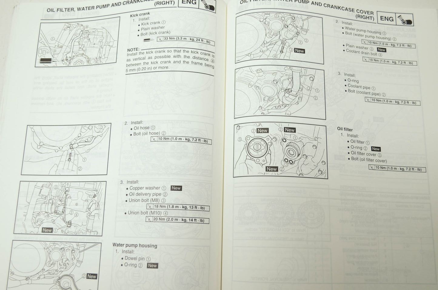 OEM Yamaha LIT-11626-14-41 YZ426FN Owner's/Service Manual