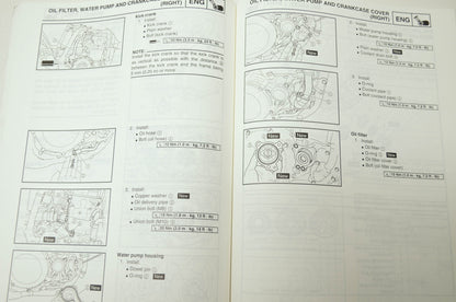 OEM Yamaha LIT-11626-14-41 YZ426FN Owner's/Service Manual