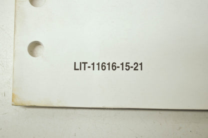 OEM Yamaha LIT-11616-15-21 YFM400NP Service Manual Supplement