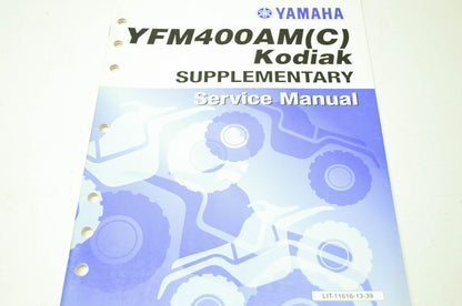 OEM Yamaha LIT-11616-13-39 YFM400AM-N(C) KODIAK Service Manual