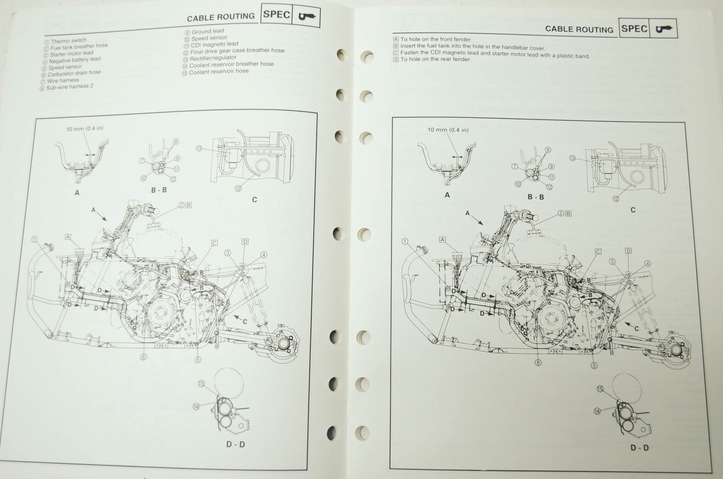 OEM Yamaha LIT-11616-13-39 YFM400AM-N(C) KODIAK Service Manual