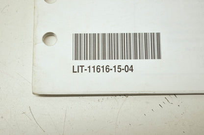OEM Yamaha LIT-11616-15-04 YFZ350P-S Service Manual Supplement