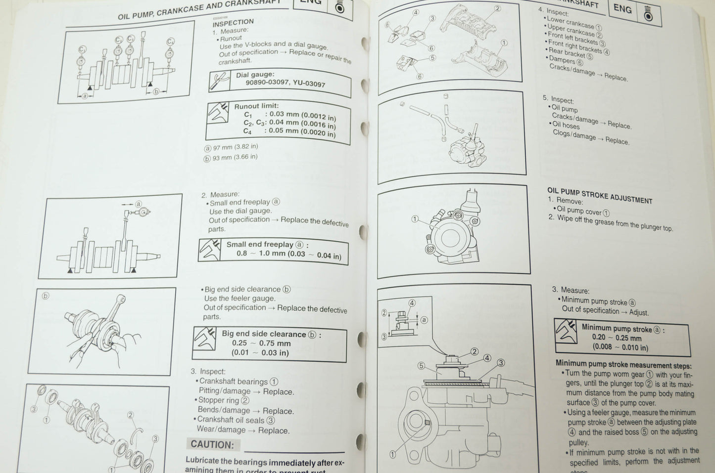 OEM Yamaha LIT-12618-02-13 Service Manual VK540EF-J
