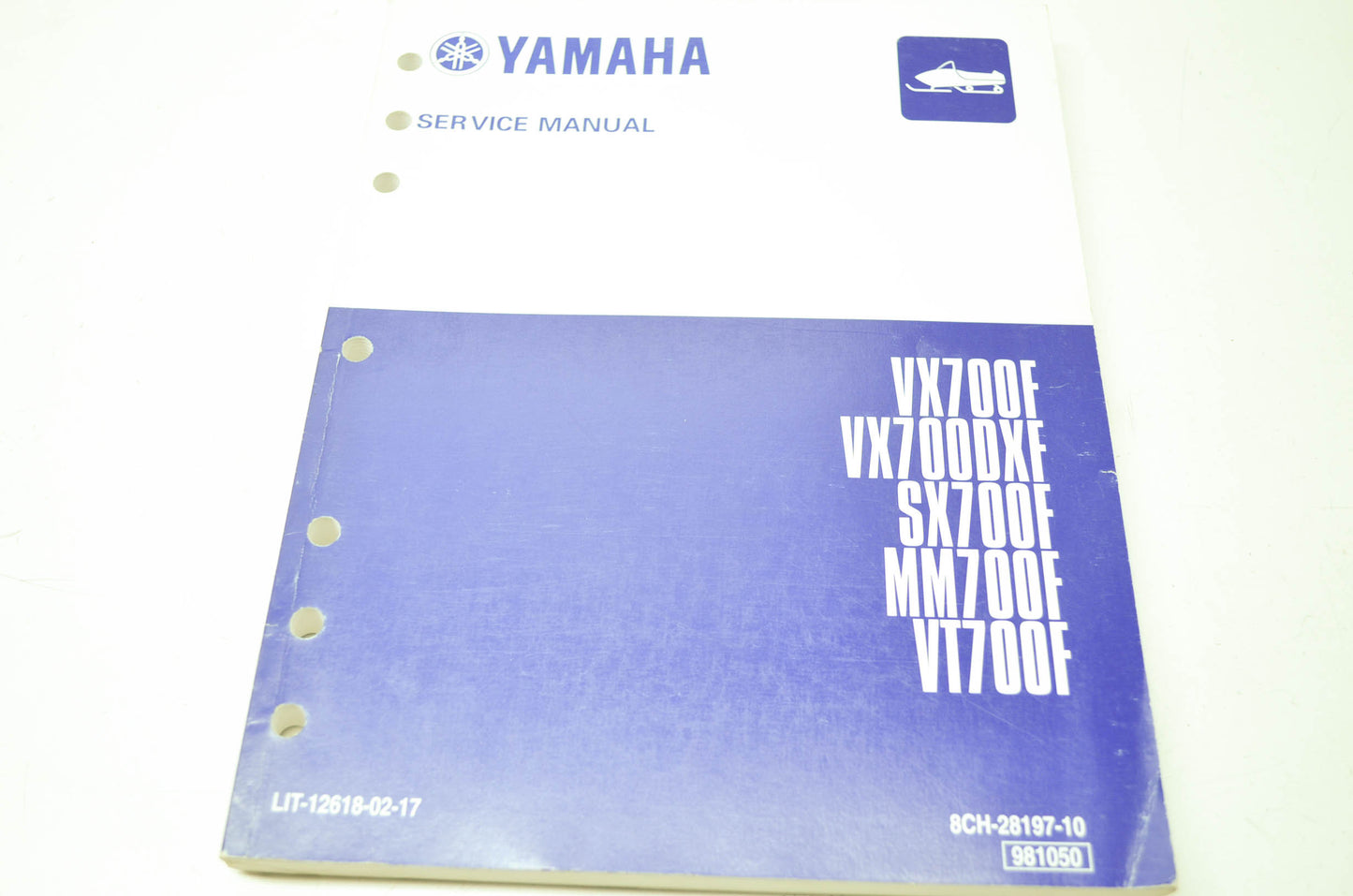 OEM Yamaha LIT-12618-02-17 VX700 F DXF SX700F MM700F VT700F Service Manual