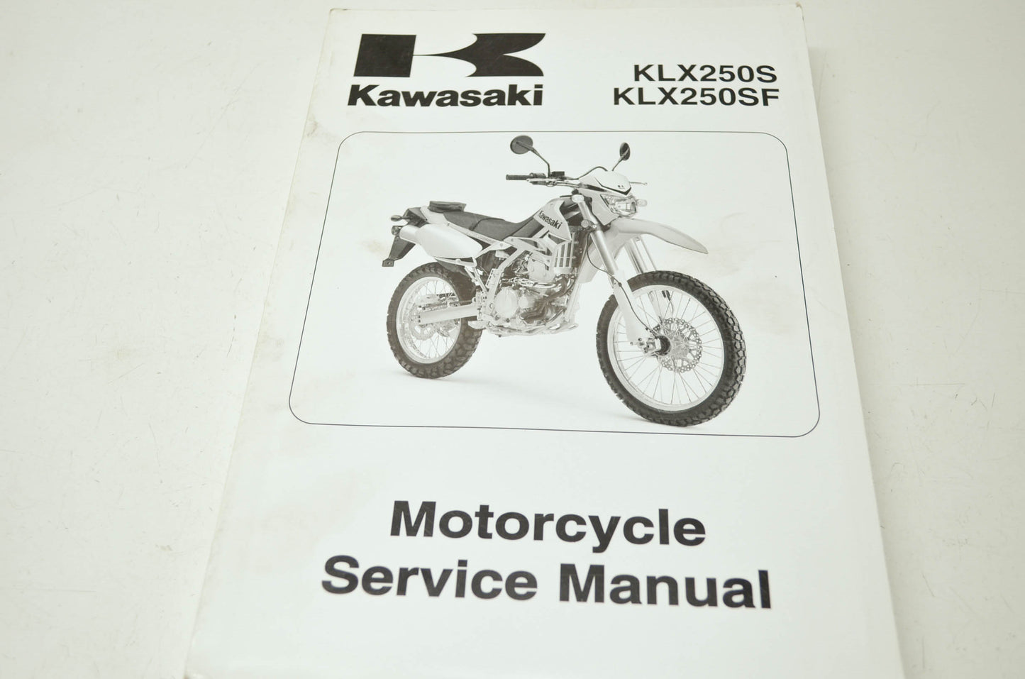 OEM Kawasaki 99924-1393-02 Service Manual KLX250T